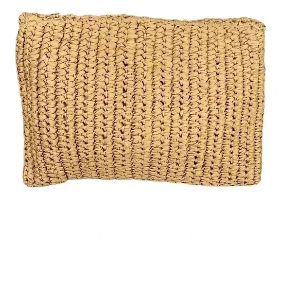 Funky Monkey Straw Clutch Purse Bag - Picture 2 of 5